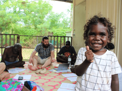Cute Indigenous boy